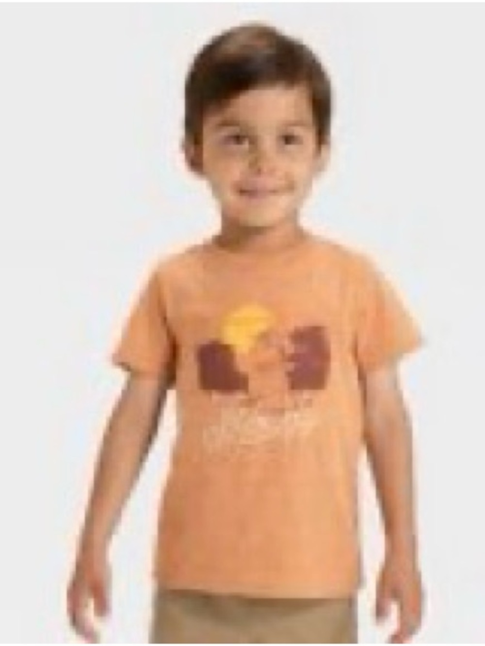 🤠NWT Cat & Jack Orange Graphic Short Sleeve Tee 18M